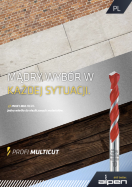 Wiertła Profi Multicut